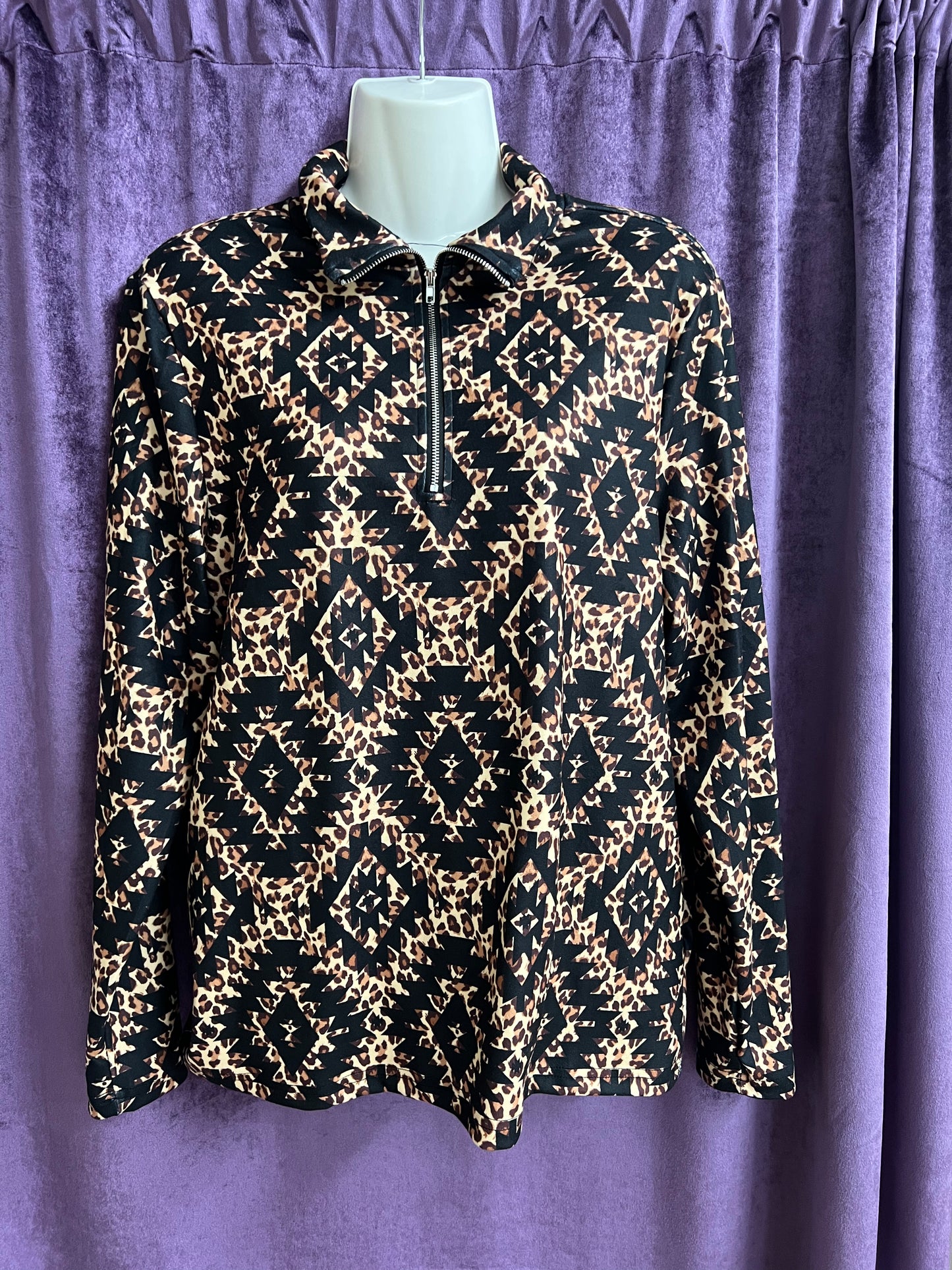 Regular & Curvy Sterling Kreek Half zip Pullover with Pockets
