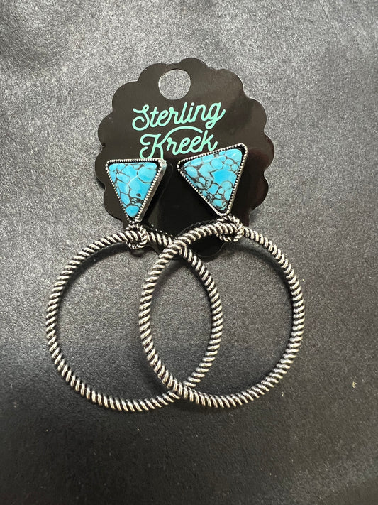 Sterling Kreek Western Shims Earrings