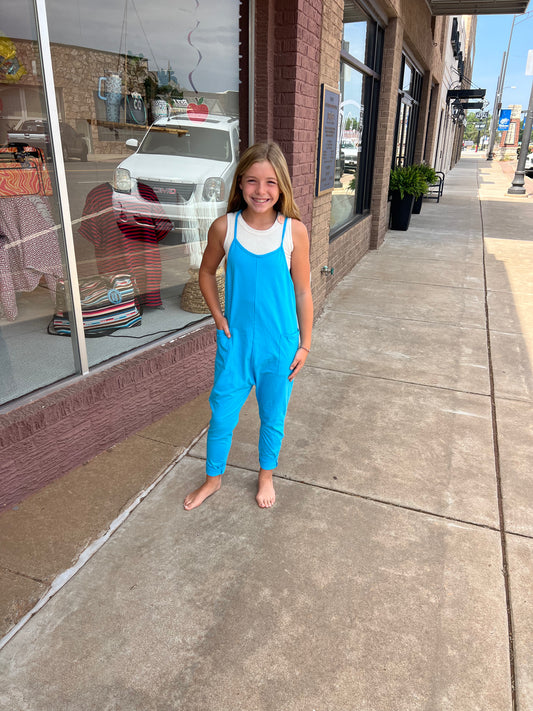 Good Girl Sleeveless Long Pant Jumpsuit