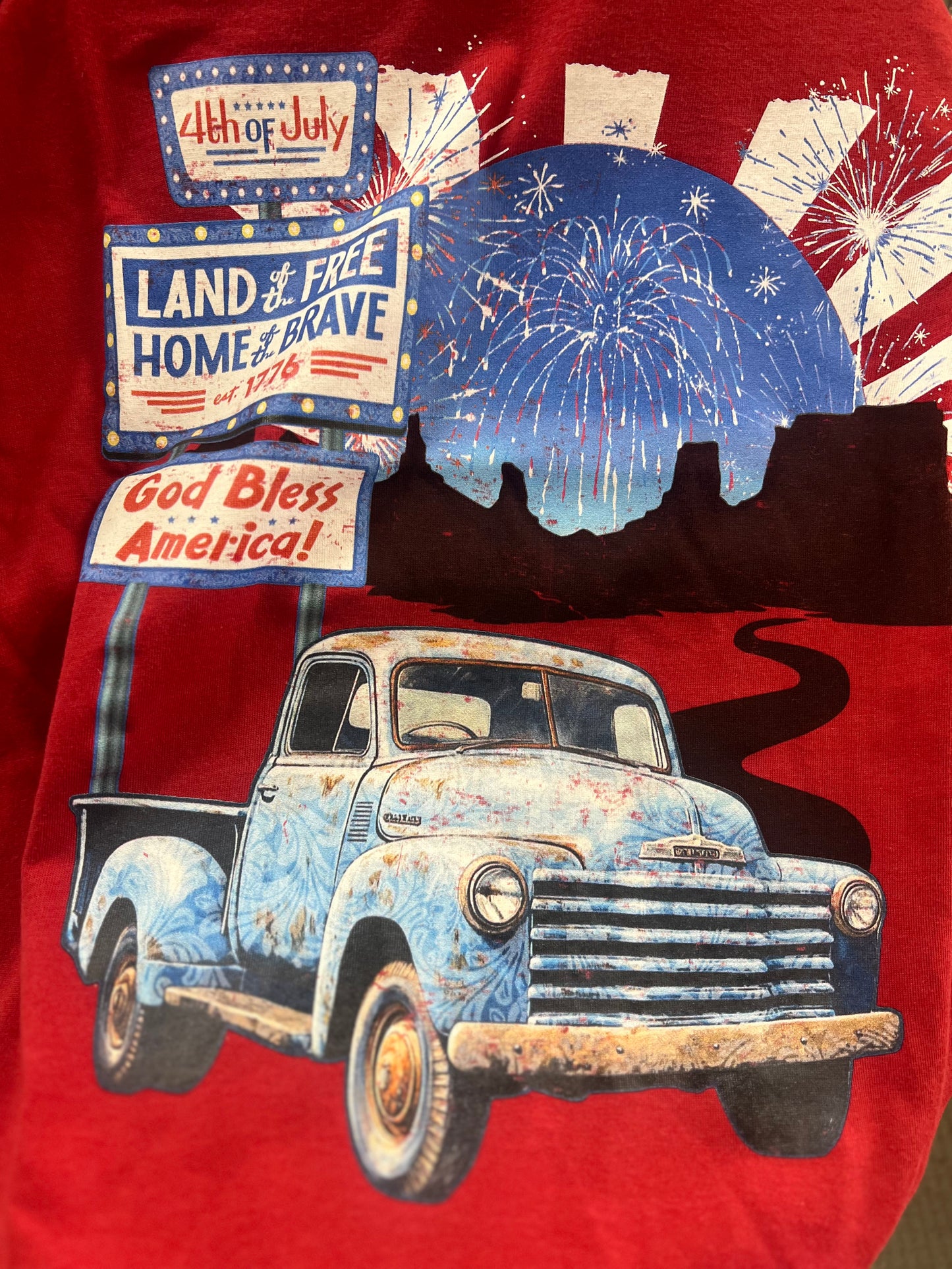 Sterling Kreek Land of the Free Tee