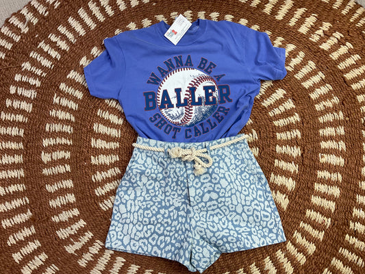 Wanna Be a Baller Graphic Tee