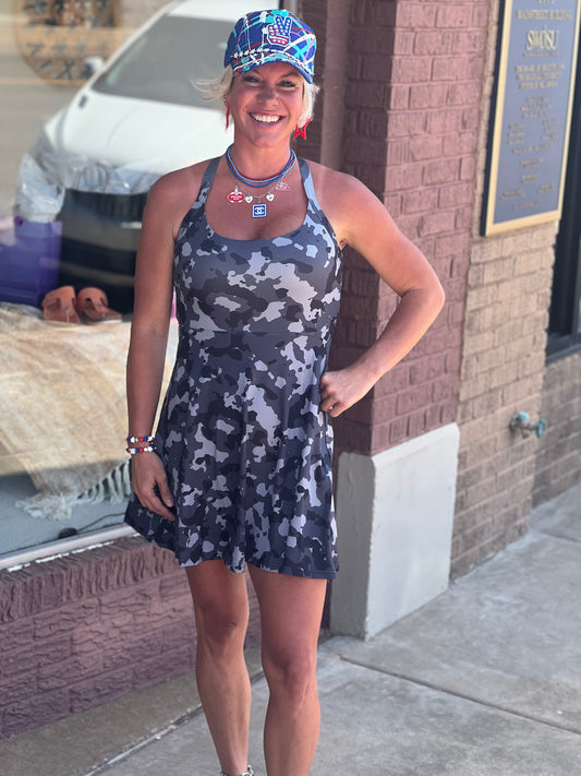 Sterling Kreek In Plain Sight Tennis Dress