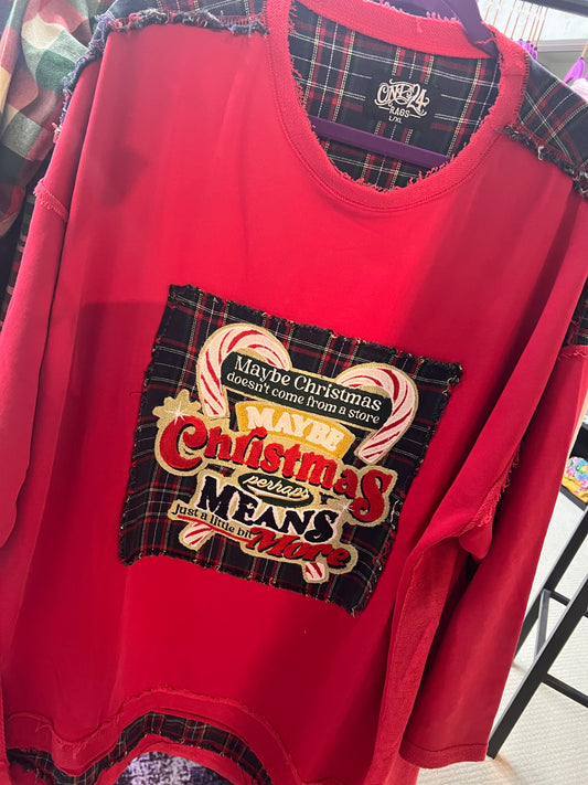 One 24 Rags Assorted Christmas Oversized Sweatshirt