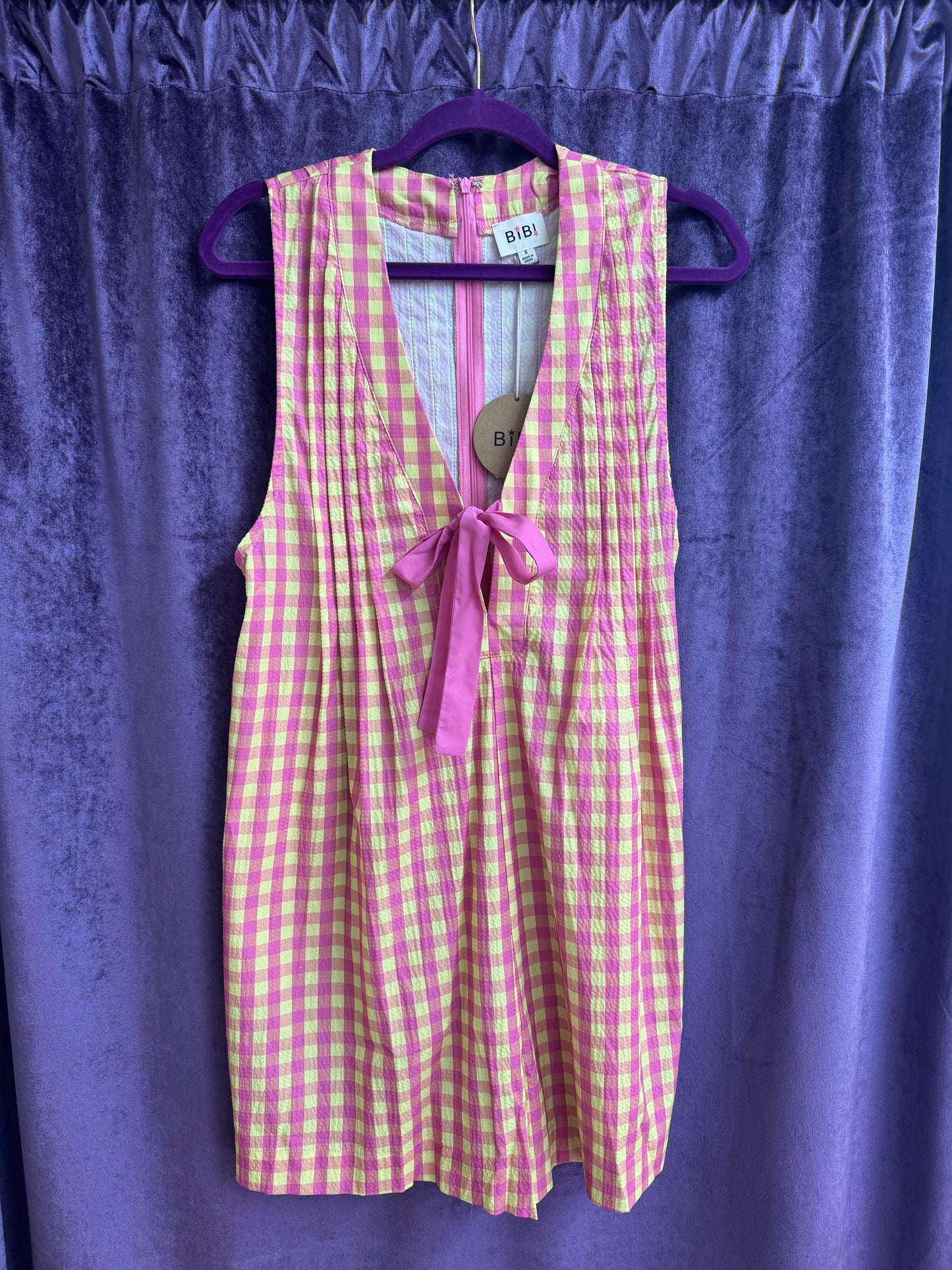 BiBi Gingham Woven Romper