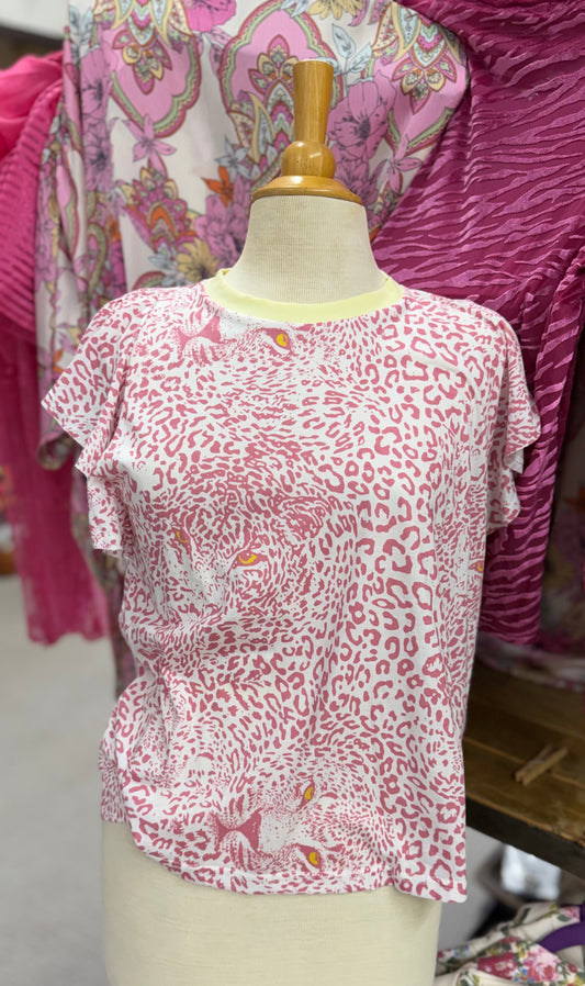 Kori leopard top