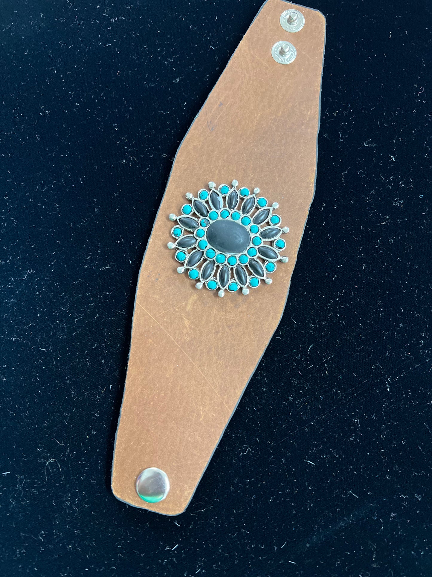 Sterling Kreek Leather Cuffs