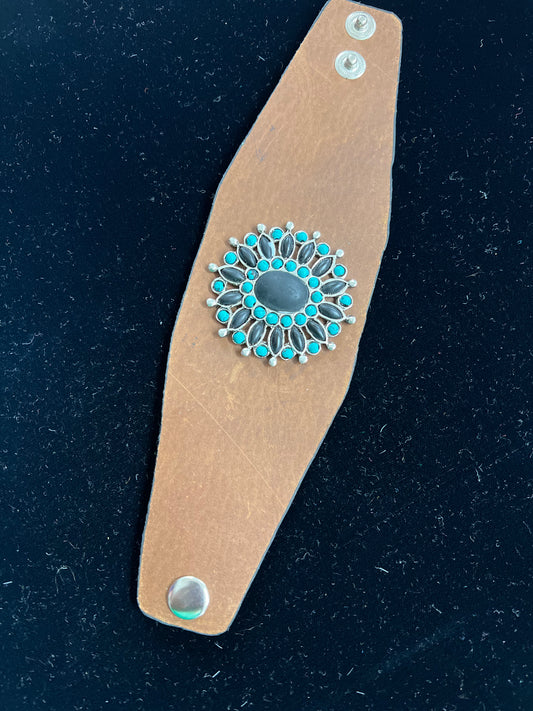 Sterling Kreek Leather Cuffs