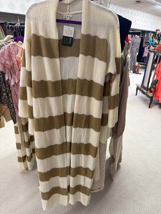 Pol long stripe sweater