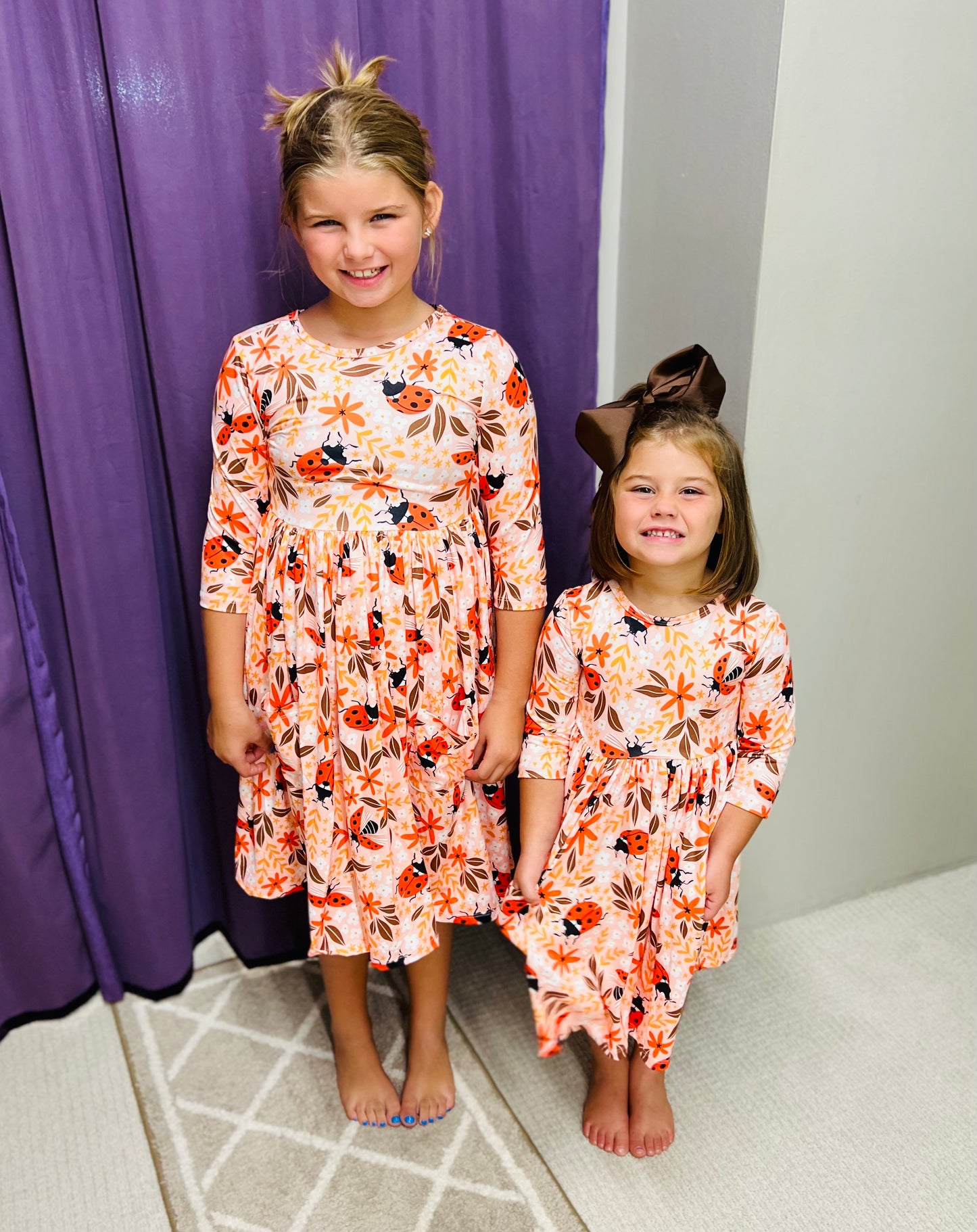 Girls Pocket Twirl Dress