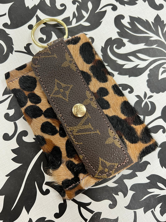 Beaudin Repurposed LV Keychain Wallet