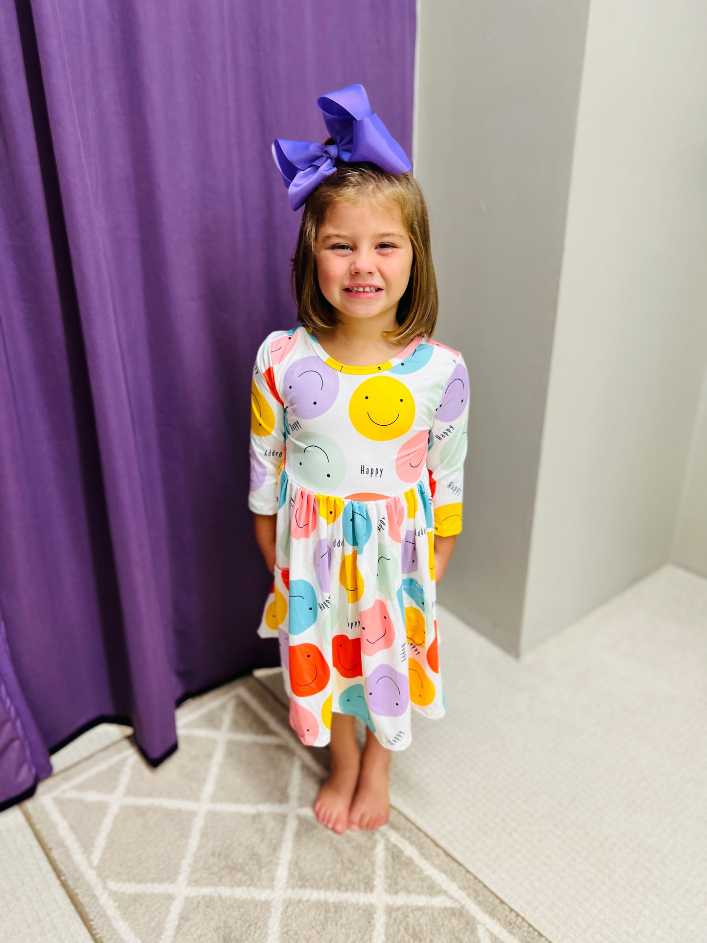 Girls Pocket Twirl Dress