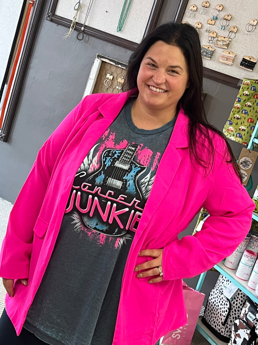 Curvy Blazer w/ Pockets