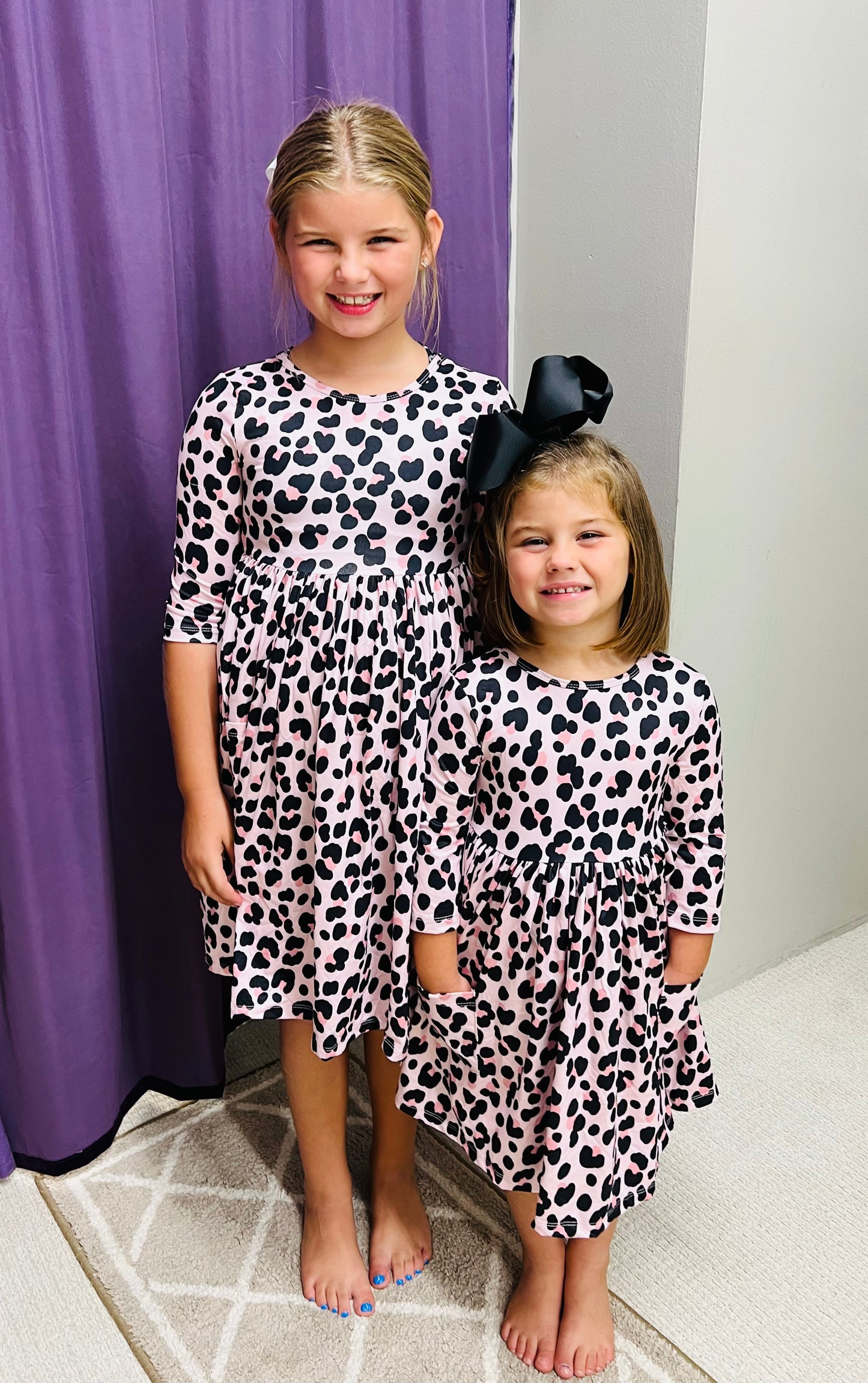 Girls Pocket Twirl Dress