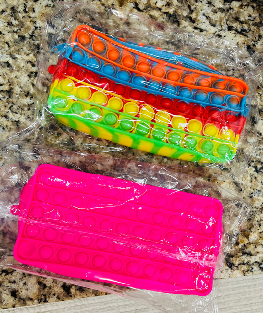 Girls Fidget Pencil Bags