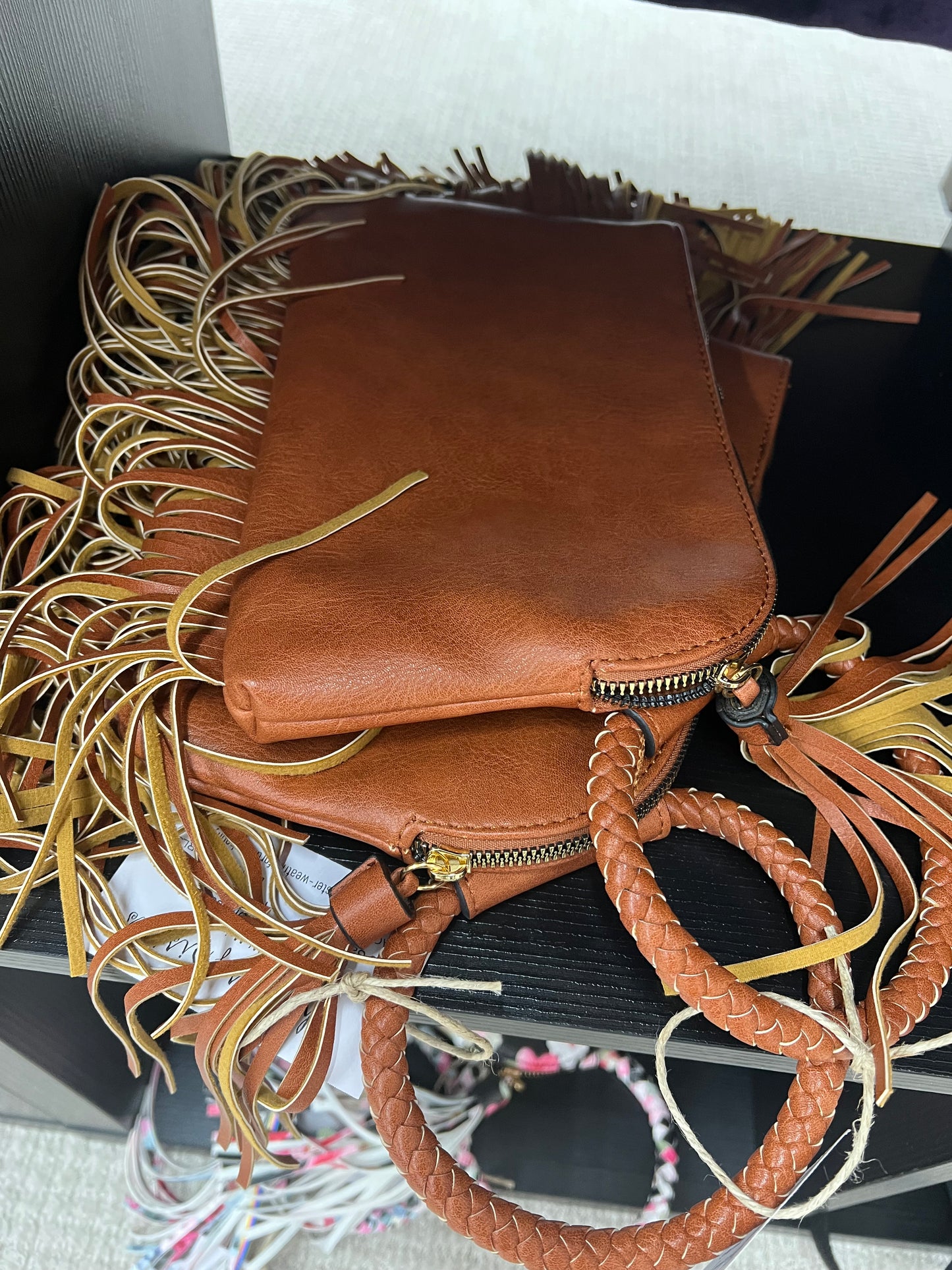 Leather Wristlet Cathy Gorman Bags