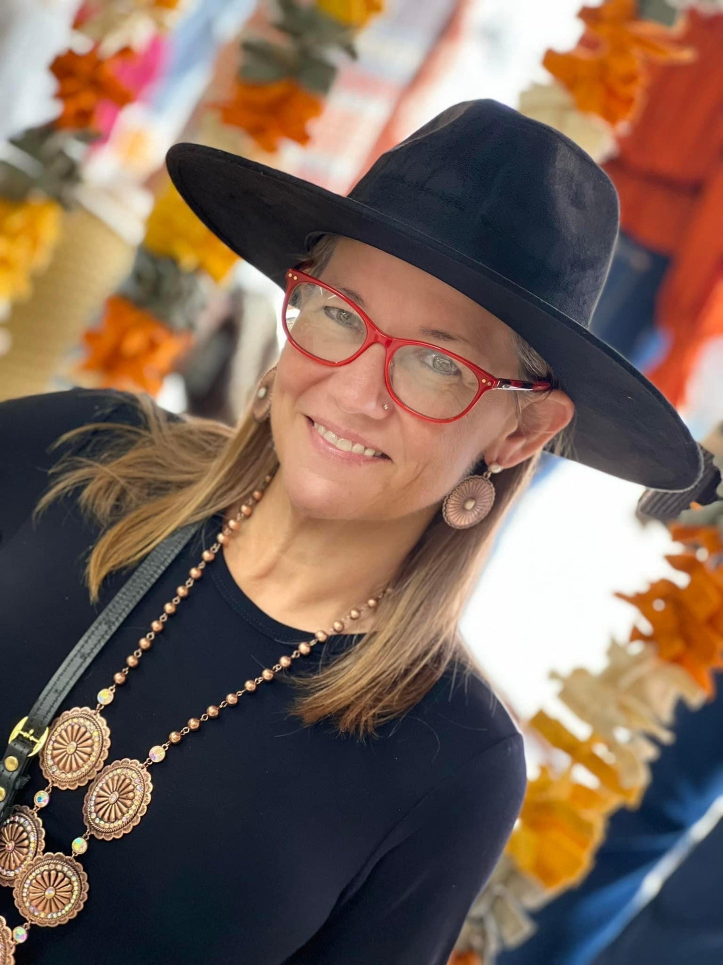 Urbanista Ruggine Trendy Suede Panama Hat