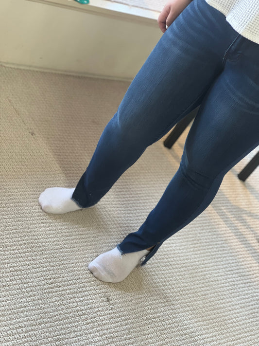 Regular Judy Blue High Waist Side Slit Skinny Jean