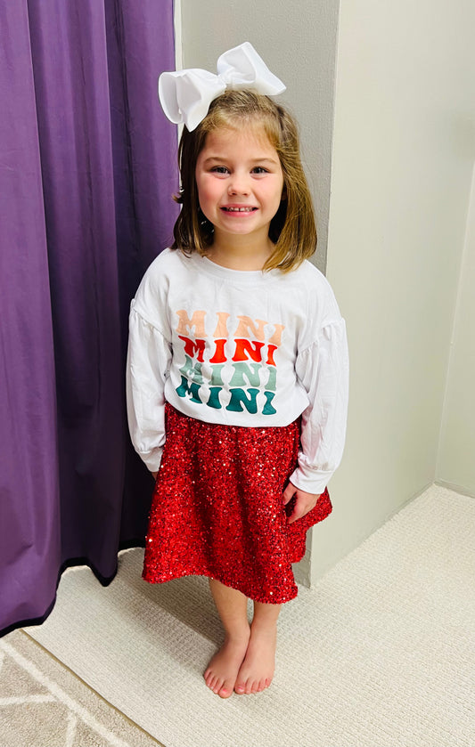 Girls Honeydew Mama Mini TShirt