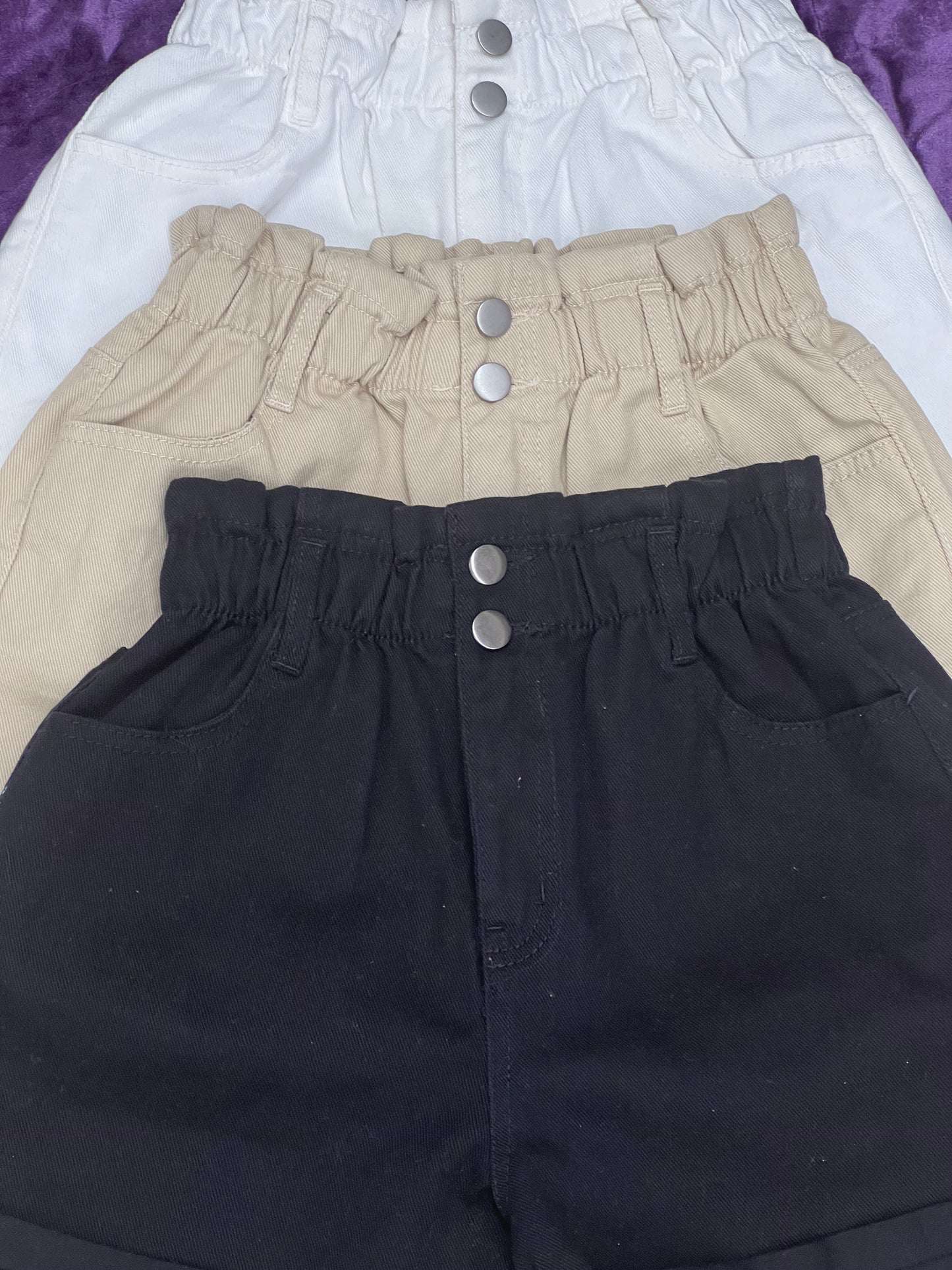 Regular Trend:notes Vintage High Waist Denim Shorts