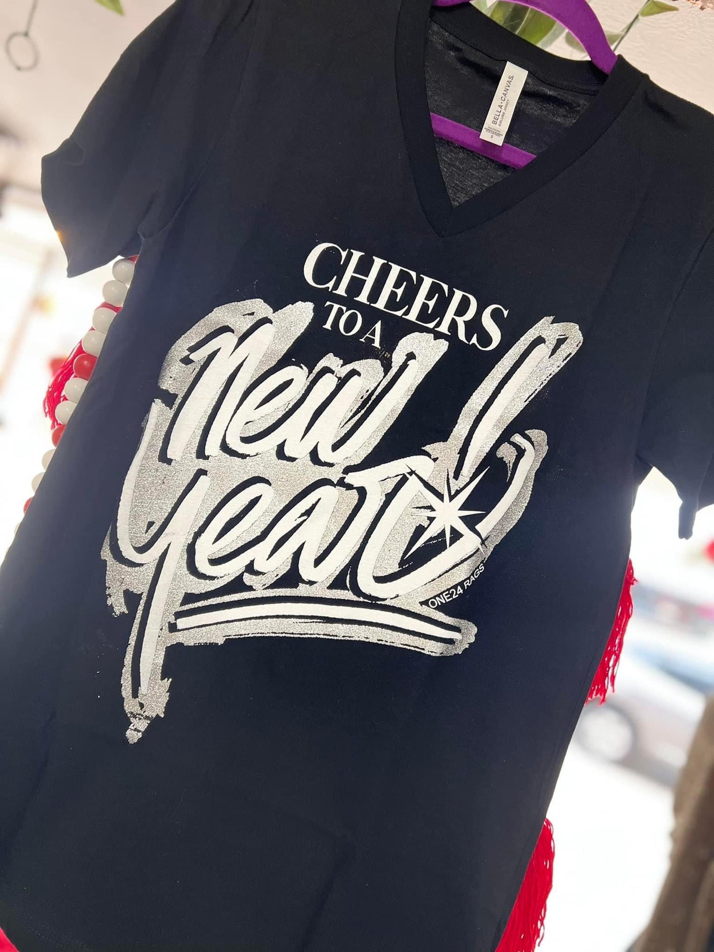 Cheers to a New Year One24Rags Tee