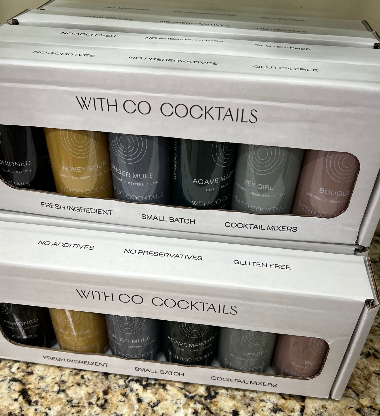 Cocktails WithCo Single 4oz Mixers