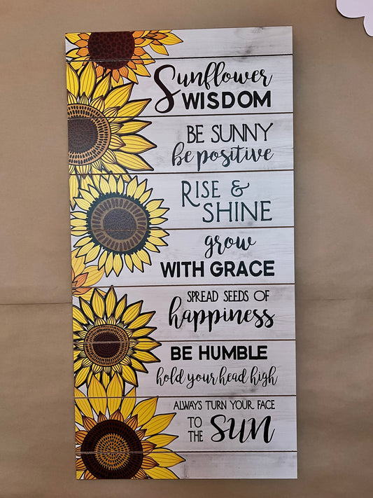 Sunflower Wall Art- Giftcraft